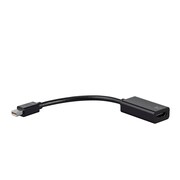 MONOPRICE Mini DisplayPort 1.2a to 4K@60Hz HDMI Active HDR Adapter_ Black 33127